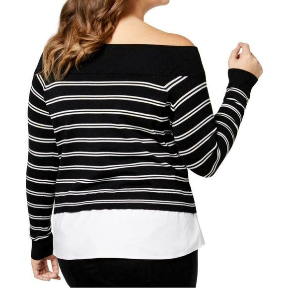 INC Off Shoulder Sweater Size 1X NWT - Picture 2 of 4